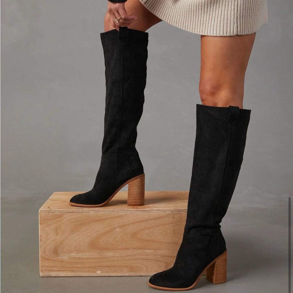 Vici Dolls Saint Slouch Boot - Black